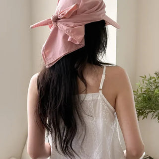 Sun Off Round Water Park Rainy Season Look UV Protection Bandana Cap