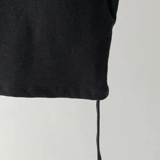 Drop String Bralette Crop Cap Sleeveless