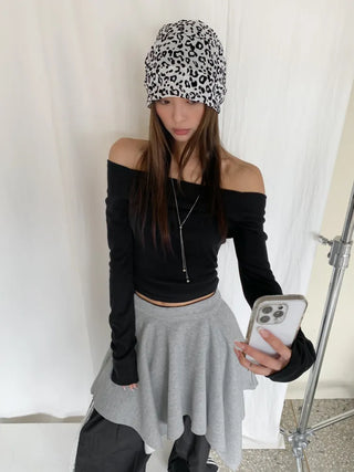 Net See-through Mesh Flower Lace Beanie Collection