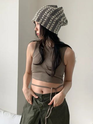 Net See-through Mesh Flower Lace Beanie Collection