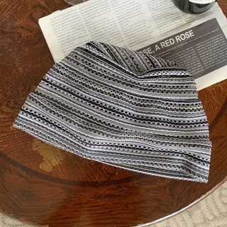 Net See-through Mesh Flower Lace Beanie Collection