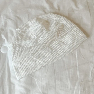 Net See-through Mesh Flower Lace Beanie Collection