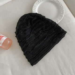 Net See-through Mesh Flower Lace Beanie Collection