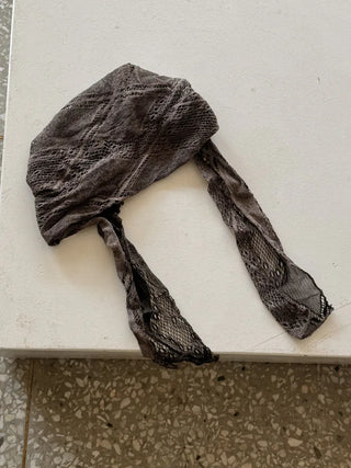 Net See-through Mesh Flower Lace Beanie Collection