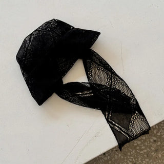 Net See-through Mesh Flower Lace Beanie Collection
