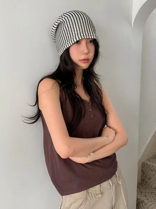 Net See-through Mesh Flower Lace Beanie Collection