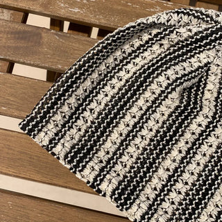 Net See-through Mesh Flower Lace Beanie Collection