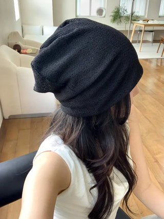 Net See-through Mesh Flower Lace Beanie Collection
