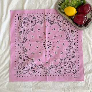 Cotton Paisley Festival Bandana Scarf