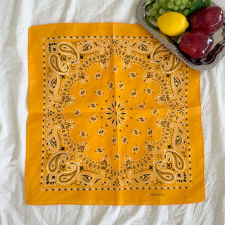 Cotton Paisley Festival Bandana Scarf