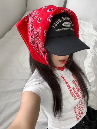 Cotton Paisley Festival Bandana Scarf
