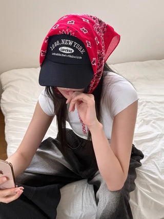 Cotton Paisley Festival Bandana Scarf