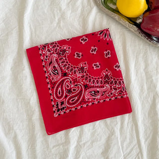 Cotton Paisley Festival Bandana Scarf