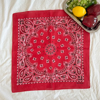 Cotton Paisley Festival Bandana Scarf
