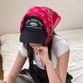 Cotton Paisley Festival Bandana Scarf
