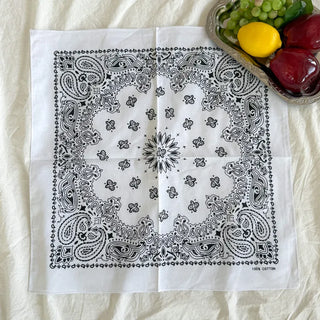 Cotton Paisley Festival Bandana Scarf