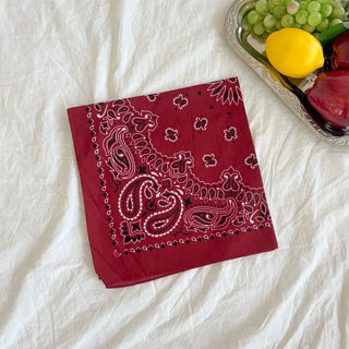Cotton Paisley Festival Bandana Scarf