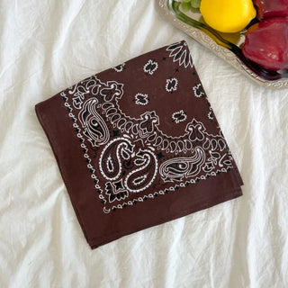 Cotton Paisley Festival Bandana Scarf
