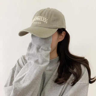 Los Angeles Vintage Lettering Ball Cap Baseball Cap