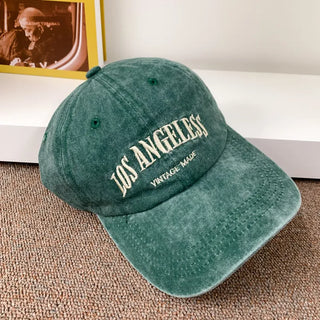 Los Angeles Vintage Lettering Ball Cap Baseball Cap