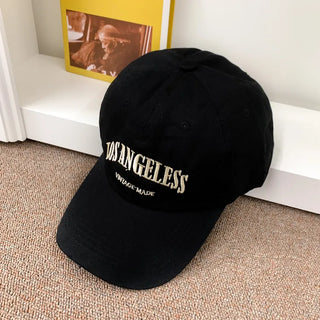 Los Angeles Vintage Lettering Ball Cap Baseball Cap