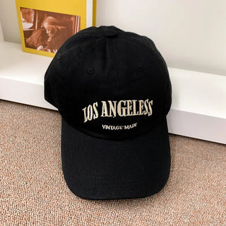 Los Angeles Vintage Lettering Ball Cap Baseball Cap