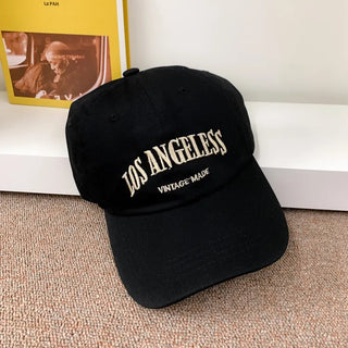 Los Angeles Vintage Lettering Ball Cap Baseball Cap