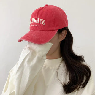 Los Angeles Vintage Lettering Ball Cap Baseball Cap