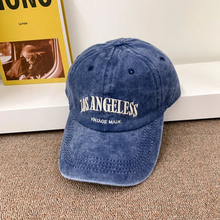 Los Angeles Vintage Lettering Ball Cap Baseball Cap
