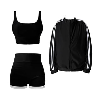 Backless Piece High-Waisted Zip-Up Rash Guard Swimsuit