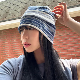 Daily Summer Unique Thin Cotton Bandana Beanie Hat Collection