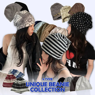 Daily Summer Unique Thin Cotton Bandana Beanie Hat Collection