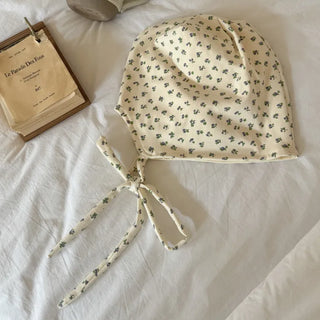 Flower String Bandana Beanie Hat