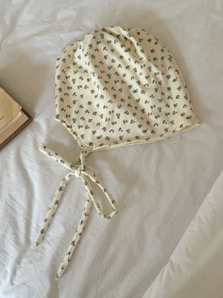 Flower String Bandana Beanie Hat