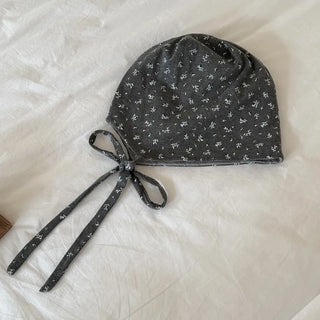 Flower String Bandana Beanie Hat