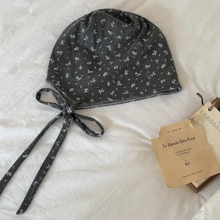 Flower String Bandana Beanie Hat