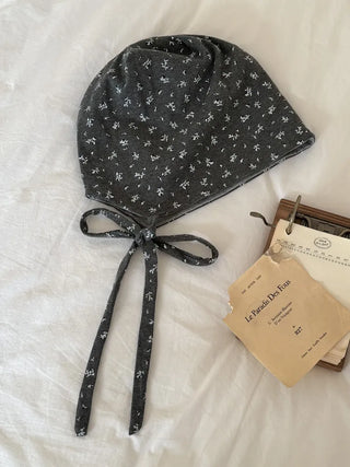 Flower String Bandana Beanie Hat