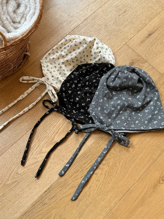 Flower String Bandana Beanie Hat