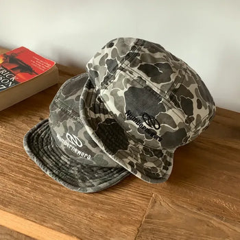 Number Camo Embroidered Military Pattern Ball Cap