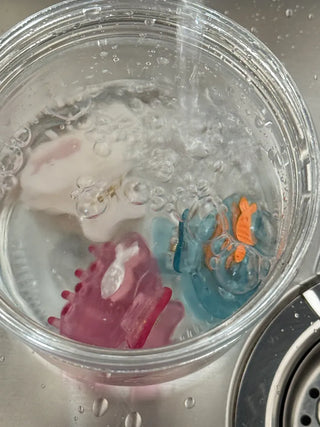 Fish Tank Mini Fish Aquarium Hair Claw Clip
