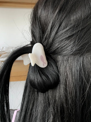 Fish Tank Mini Fish Aquarium Hair Claw Clip