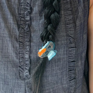 Fish Tank Mini Fish Aquarium Hair Claw Clip