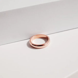 Non-tarnishing Surgical Steel Cushion Volume Couple Rings