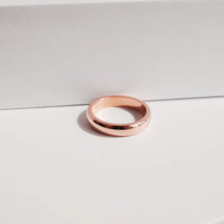 Non-tarnishing Surgical Steel Cushion Volume Couple Rings