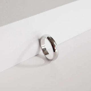 Non-tarnishing Surgical Steel Cushion Volume Couple Rings