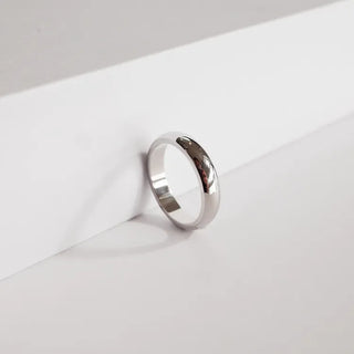 Non-tarnishing Surgical Steel Cushion Volume Couple Rings