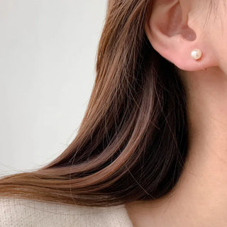 Rudy Pearl Silicone Hypoallergenic Ear Cuff Clip-ons 3 Sizes