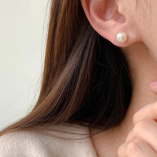 Rudy Pearl Silicone Hypoallergenic Ear Cuff Clip-ons 3 Sizes