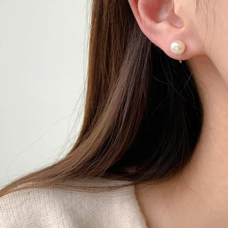 Rudy Pearl Silicone Hypoallergenic Ear Cuff Clip-ons 3 Sizes