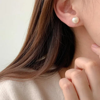 Rudy Pearl Silicone Hypoallergenic Ear Cuff Clip-ons 3 Sizes
